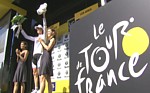 Andy Schleck whrend der 16. Etappe der Tour de France 2009
